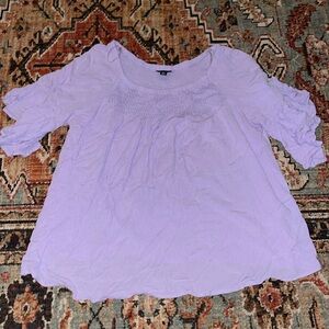 a.n.a. Purple Blouse